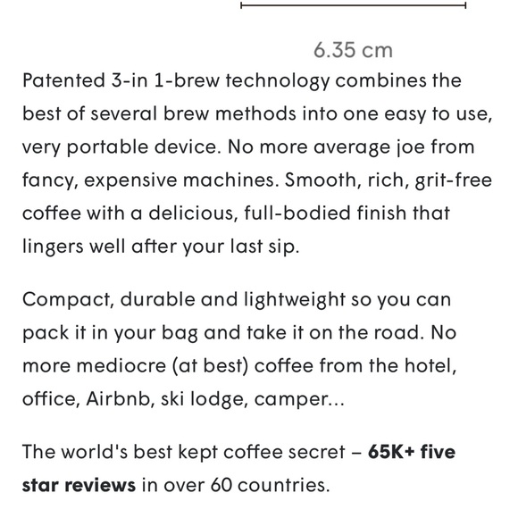 AeroPress Coffee Maker With Stand - Picture 15 of 16